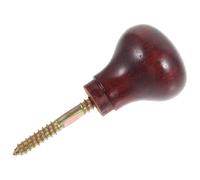 Alipis Ergonomic Wooden Cane Head African Bloodwood Walking Stick Handle Replacement for Mobility Issues and Outdoor Walking