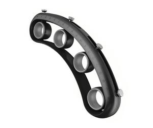 Alipis Expander Steel Adjustable Finger Strengthener Hand and Guitar of Trainer with Smooth Surface Made Abs, Silicone Stainless for Practice Anytime, Anywhere