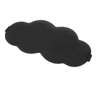 Alipis Eye Mask for Sleeping Breathable Light Blocking Black Sponge Milk Fiber Comfortable Eye Protective Cover for Nap Sleep Suitable for Office Workers and Students