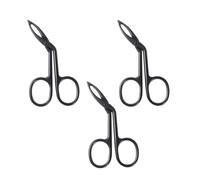 Alipis Eyebrow Tweezers Black and for Precise Facial Hair Removal and Eyebrow Shaping 3pcs Stainless Steel with Slanted Tips for Daily Beauty Use Daily Beauty Use