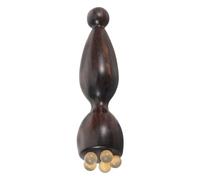 Alipis Face Massage Tool Face Sculpting Massager Portable Wooden Guasha Massage Device Targets Specific Acupoints Unique Shape for Eye Area Home on The Go Skin Care Women