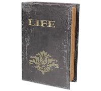 Alipis False Book Box Book Shape Jewelry Storage Chest Box, Secret Vintage Storage Book Box Study Book Ornaments