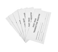 Alipis Financial Checkbook Register Personal Check Book Ledgers Expense Organizer for Bank Account Balance Tracking and Record Keeping