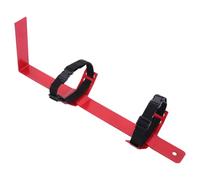 Alipis Fire Extinguisher Mounting Brackets and Inclined Angle with Quick Release Strap Metal Wall Hanger Red Fire Extinguisher Holder Optimising Wall Space for Garage and Workshop