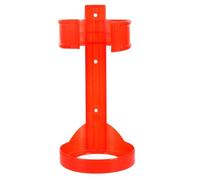 Alipis Fire Extinguisher Wall Bracket 1Kg Red Plastic Holder Mount for Car Campervan Safety Fire Extinguisher Stand Wall Mount Kit
