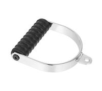 Alipis Fitness Lever Handle Hollow Grip Single Handle Steel 5mm Wall Thickness Black for Gym Equipment, Training Equipment, Multiple Uses and Multiple Places