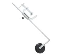 Alipis Fixed Pulley Physics Kit with Support Rod and Table Edge Clamp Educational Science for Middle High School Mechanics Experiments Gym Pulley Wheel Teaching Tool