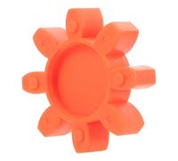 Alipis Flexible Jaw Coupling Mat Plum Shape Rubber Spider Insert Vibration Dampening Pad for Mechanical Transmission Noise Reduction Wear-Resistant Coupling Accessory