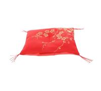 Alipis Floral Pattern Fortune Cat Bottom Mat Ceramic Soft Square Decorative Home Decor Pad Washable Cute Cat Floor Placemat