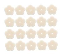 Alipis Flower Design Oil Removal Sponge Filters 20pcs Pool and Spa Cleaning Easy to Use White