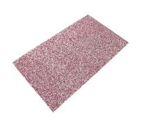 Alipis Foldable Pink Resin Rhinestone Nail Mat for Table Ergonomic Supportive Surface, Shiny Nail Art Hand Rest Cushion for Manicure Sessions and Photography