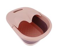 Alipis Foldable Plastic Foot Soaking Basin for Home Use with Leak-proof Design and Compact Size for Foot Massage Shops and Camping for Adults and Boys and Girls
