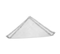 Alipis Foldable Stainless Steel Bonfire Stand with Grill Mesh Mat for Camping Bbq Portable Outdoor Burning Rack Lightweight Fireproof Barbecue Mat for Easy Cleaning and Storage