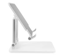 Alipis Foldable Tablet Stand for Desk, Lightweight and Adjustable Abs and Metal Universal Tablet Holder Compatible with Phones, for School and Home Use