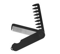 Alipis Folding Oil Comb for Men Portable Travel Comb for Beard Styling and Daily Use