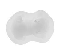 Alipis French Bulldog Cake Mold DIY Baking Tool for Cookies and Mousse Cakes High Temperature Resistant White Mold for Party Dessert Decoration