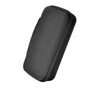 Alipis Game Console Bag Compatible with Steam Deck Protective Hard Case with Mesh Pockets Anti-skid Wear-resistant Travel Carry Case for Console Accessories Black