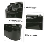 Alipis Gasoline Container Metal Fuel Can with Tight-sealing Lid and Handle Car Gasoline Bucket for Emergency Storage and Transport