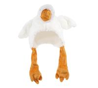 Alipis Giant Plush Goose Headgear Soft Comfortable Costume Hat for Boys Imaginative Play Photo Props Wear