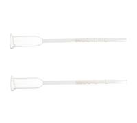 Alipis Glass Hydrometer with User-Friendly Design 2pcs for Wine Making Alcoholmeter Tester 0-25% and Quick Operation and Homebrew Testing for Homemade Wine at Home
