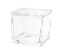 Alipis Glass Staining Jar with Vertical Horizontal and Round Racks for Microscope Slides Transparent Cover Specimen Slide Holder for Medical and Laboratory Use and Convenient Staining