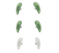 Alipis Glasses Nose Pads Random Color for Decorative and Full-Frame Glasses for Comfortable Wear 3 Pairs Anti-Skid and Does Not Leave Red Marks Simple Eyeglasses Accessories