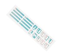 Alipis Glow Dark Car Button Stickers Nighttime Use Decals for Car Window Buttons Durable Easy to Operate Fit for Vehicle Interior Decor