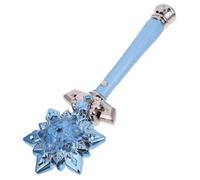 Alipis Glowing Snowflake Fairy Wand with Light and Spray for Party and Stage Prop Magical Heart Princess Stick for Cosplay and Birthday Celebration No Battery Needed
