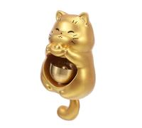 Alipis Golden Lucky Cat Door Wind Bell Magnetic Doorbell Chime for Business Entry Decoration Shopkeeper Bell with Melody and Craftsmanship for Home and Office