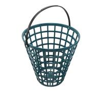 Alipis Golf Ball Storage Basket: Collecting Bin Plastic Bucket With Handle - Round Container Organizer For Tennis Sports Stadium Holds 75 Balls