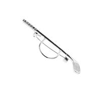 Alipis Golf Brooch Pin Copper Material, Convenient Pin Design Elegant with Dazzling Zirconia Stones and Stylish Accessory for Women for Formal Wear Or Backpack Decoration