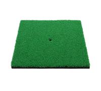Alipis Golf Hitting Mat 30x30cm Nylon Practice Mat for Driving Practice with No-slip Base Simulating Real Fairway for Home Use and Training Beginners and Professional Players