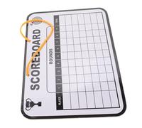 Alipis Golf Scoreboard Portable Writable Cardboard Dry Erase Writing Board for Golf Training, White Score Card for Teens and Adults, Dart Scoreboard