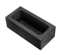 Alipis Graphite Ingot Mold for Metal Casting External Internal Smelting Mold for Gold Silver Non-Ferrous Metals Chemical Resistant and Thermally Stable