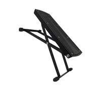 Alipis Guitar Footstool Pedal Metal Adjustable 6-Level Thickened Non-Slip Foot Rest for Classical and Acoustic Guitar Players