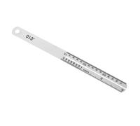 Alipis Guitar Fret Height Measuring Ruler Precision String Action Gauge for Installation Luthier Tool for Bass and Electric Guitar Repair Thick