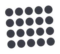 Alipis Guitar Pick Grips to Stop Dropping Rubber 20pcs Black Non-slip Self-adhesive Pads Sturdy Grip for Guitar Picks Accessories