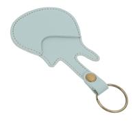 Alipis Guitar Pick Storage Bag with Keychain Portable Pick Holder for Guitar Capo and Accessories Protective Case for Musicians and Music Lovers Lightweight Plectrum Carrying Pouch