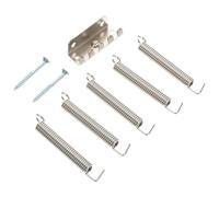 Alipis Guitar Tremolo Springs for Electric Guitar Professional Mounting Springs Claw Silver and Maintenance