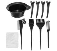 Alipis Hair Dye Brush Hair Dye Mixing Bowl Plastic Practical Tools Professional Salon No Hassle Experience for Home Personal Use