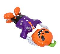 Alipis Halloween 4D Standing Pumpkin Man Foil Balloon Aluminum Foil Halloween Party Balloon Pumpkin-Themed Decorative for Fall Holiday Home Decor