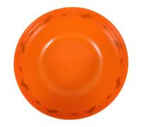 Alipis Halloween Candy Bowl, Large Halloween Candy Holder for Fruit and Vegetables, Orange Bowl for Halloween Party