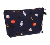 Alipis Halloween Themed Makeup Pouch for Cosmetics and Washing Tools, Polyester Material, Crack Resistant and Comfortable to Touch, for Outdoor Activities and Office Use