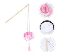 Alipis Hand-held Lotus Lantern in Lotus Shape Light Portable Lanterns for Festival Props Decor for Chinese Year Celebration