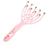 Alipis Hand Held Scalp Massager for Deep Relaxation and Stress Relief and Steel Balls with Nine Claw Design Portable Head and Body Massager and Relaxation Routine the Go