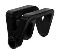 Alipis Heavy Duty Boat Bumper Clip Rail Hanger for Docking and Side Tying | Nylon Fiberglass Build, Tool Free Attachment, Black Finish, for Sailors and Pontoon Owners
