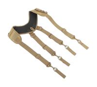 Alipis Heavy Duty Electrician Tool Belt with Padded Suspender Straps Adjustable Carpenter Work Organizer Belt for Construction and Woodworking