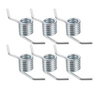 Alipis Heavy Duty Hydraulic Jack Return Spring Maintenance for 6pcs Enhanced Support Iron Handle Spring and Wear-resistant Replacement Part 3 Ton Horizontal Jack