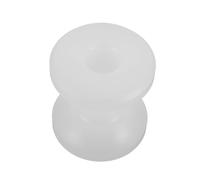 Alipis Heavy Duty White Nylon Anchor Roller for Boats Craft Pulley Replacement Wheel Quick Install Anchor Guide for Kayak Trailer Bow