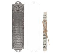 Alipis Hebrew Scripture Mezuzah Catholic Prayer Mezuzah Door Decor Religious Craft